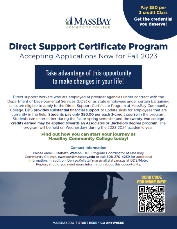Direct Support Certificate Program