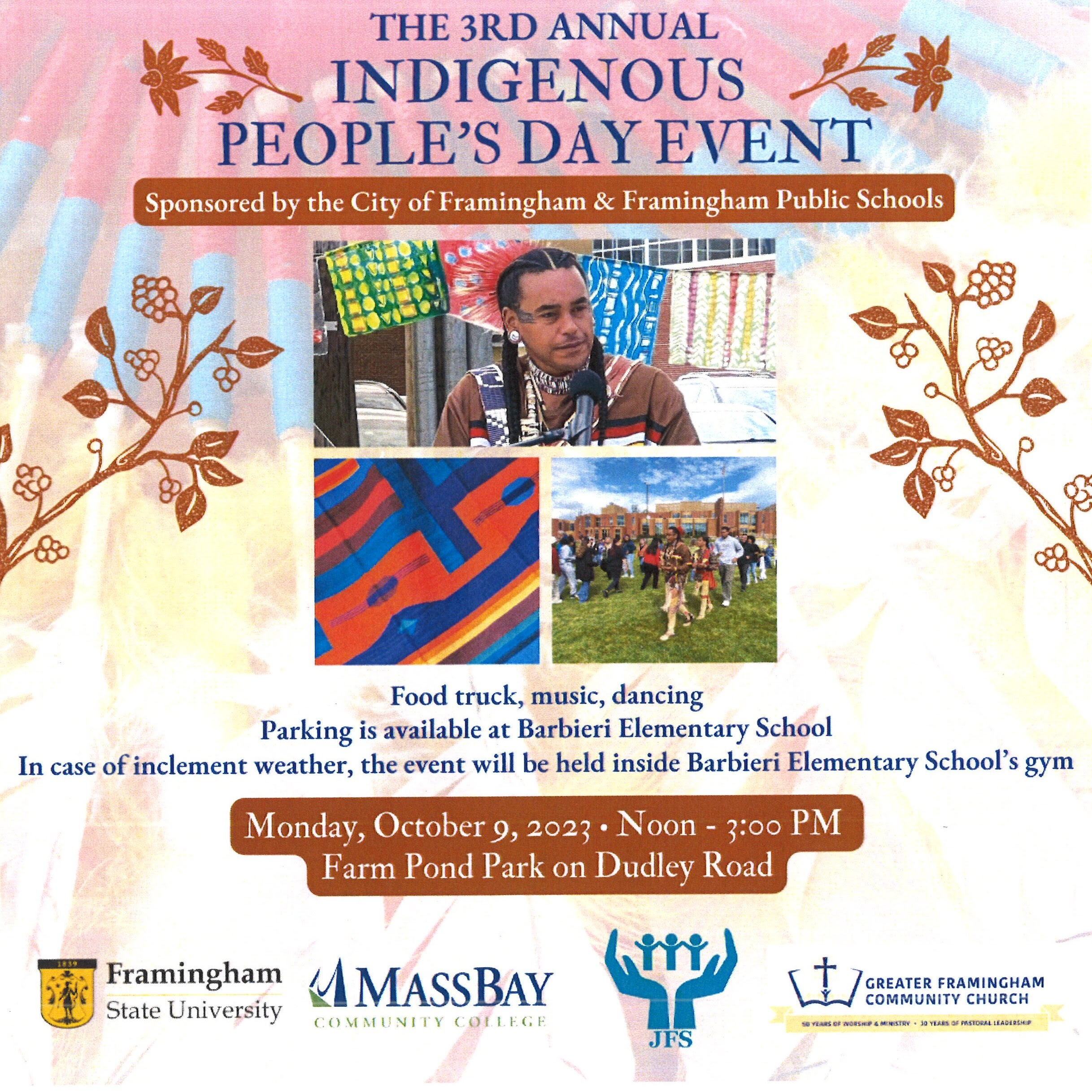 3RD ANNUAL INDIGENOUS PEOPLE DAY EVENT