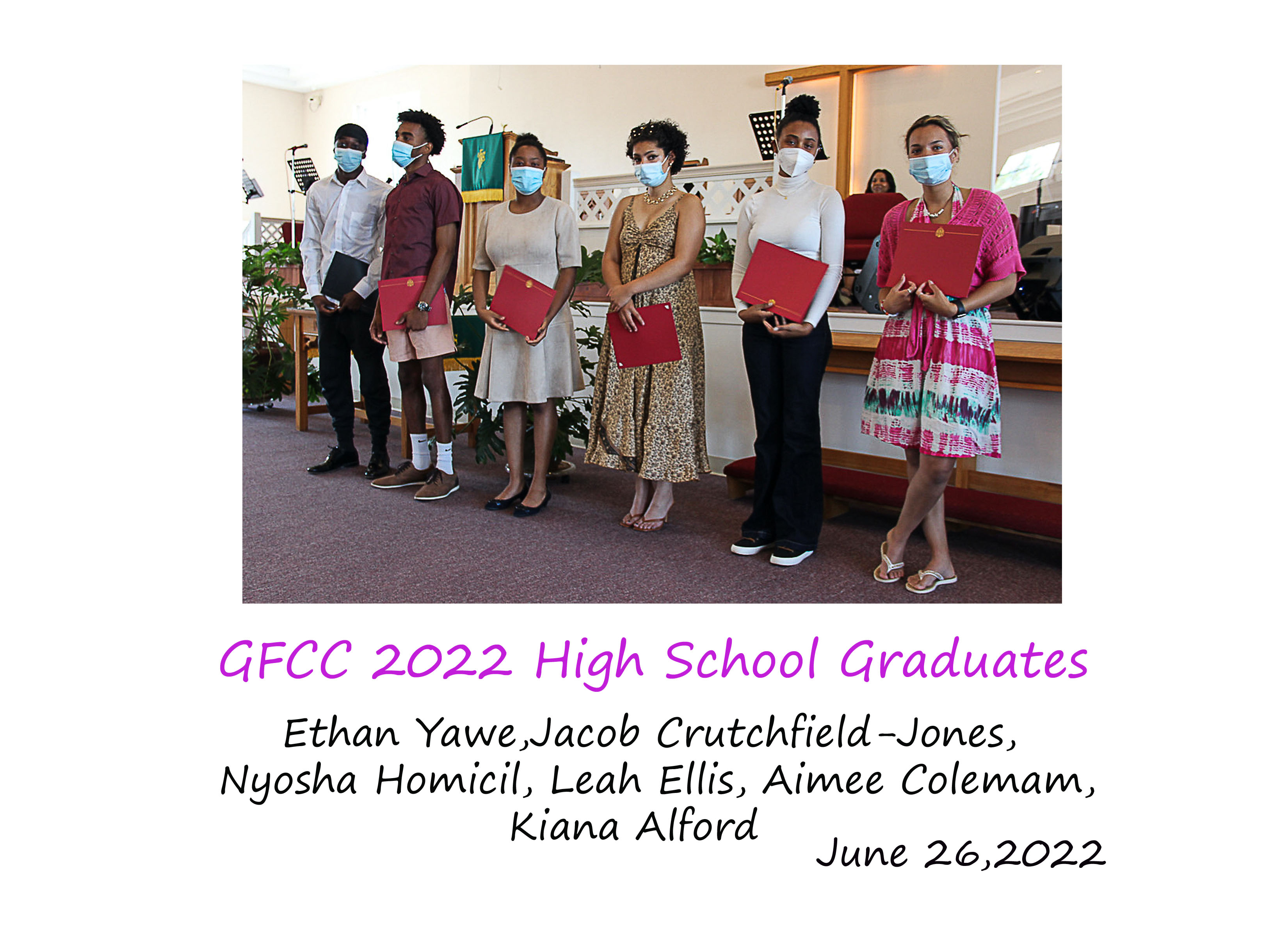 GFCC's high school graduates